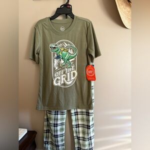 NWT Wonder Nation T Shirt and Fleece Pant T Rex (various sizes)